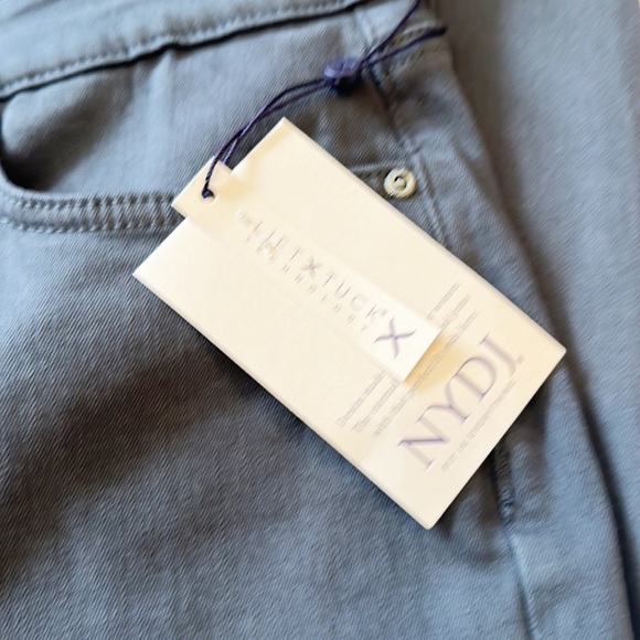 NWT NYDJ Marilyn Straight Grey Lift Tuck Denim jeans women size 10 - Picture 6 of 8